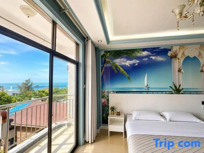 Standard Double room with balcony and with view
