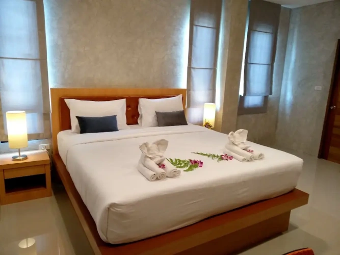 Deluxe Double room with balcony and with mountain view