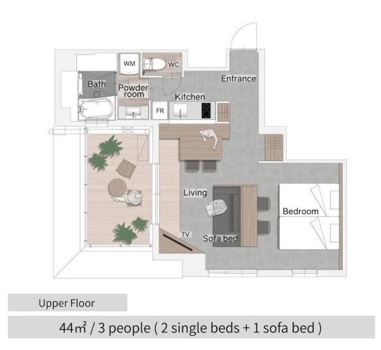1 Bedroom Superior room