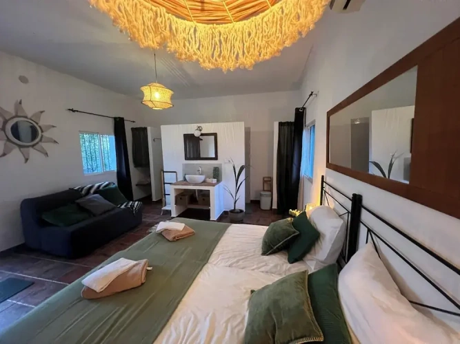 Deluxe Double room with land view