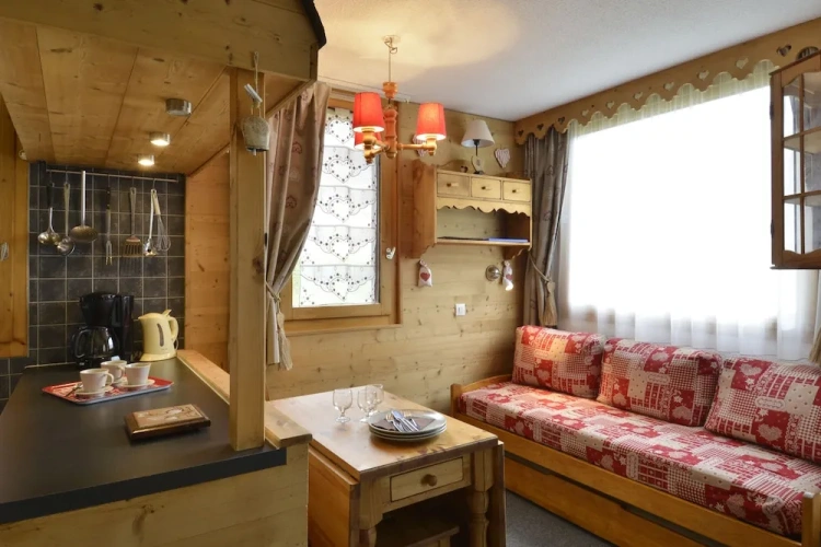 Studio with balcony