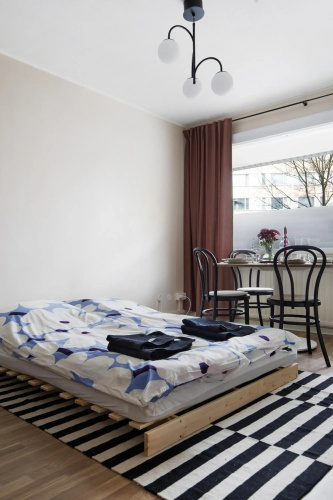 Nordic studio in trendy area