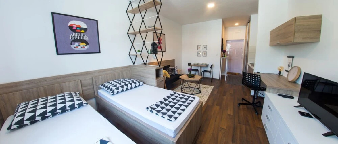 Studio Apartment Woody Moody