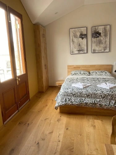Double Studio with balcony and with courtyard view