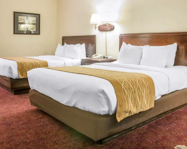 Deluxe Quadruple room with balcony and with lake view