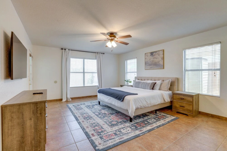 Heated Pool & Lake Views: Goodyear Getaway