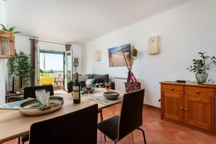 sunny apartment with sea view