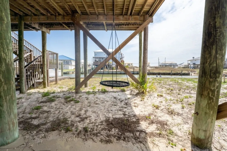 Outside