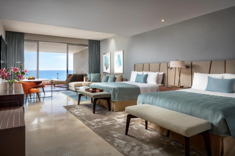 2 Bedrooms Ambassador Family Suite with ocean view