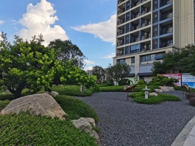 Outside