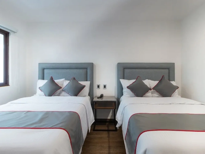 Standard Quadruple room with balcony