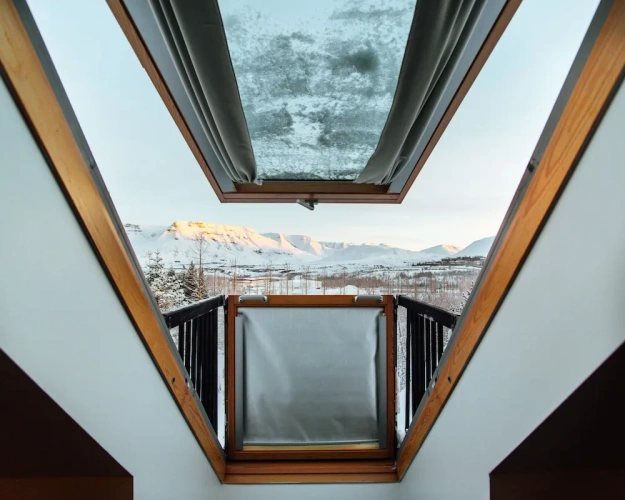 Deluxe Double room with balcony and with mountain view