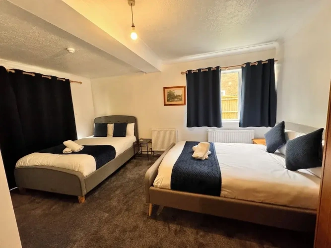 Deluxe Quadruple room with garden view