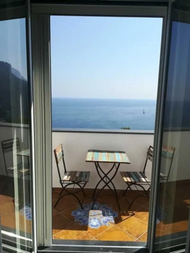 Standard Double room with balcony and with sea view