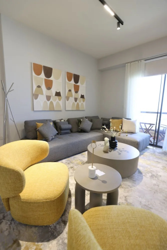Stylish 1BR with Serene Sea View