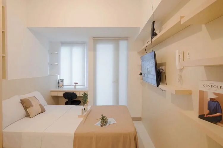 Tranquil Studio Tokyo Riverside PIK 2 Apartment