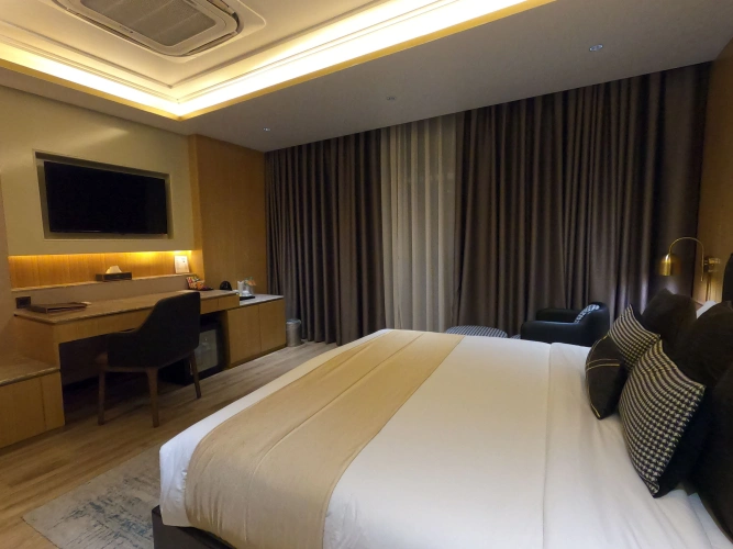 Deluxe Double room with city view