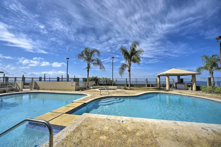 Rincon Penthouse: Steps to Private Beach Oasis!