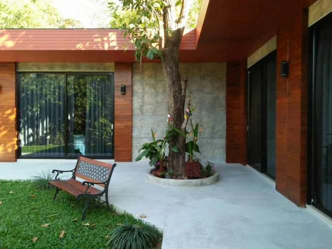 Standard Double room with garden view