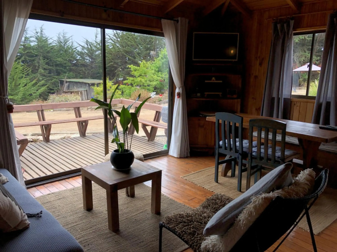 Cabaña Hostal Punta de Lobos - Casa rústica