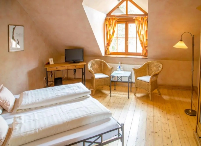 Standard Double room with view