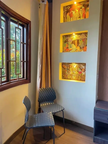 Standard Twin room with balcony and with lake view