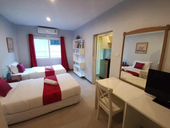 Standard Double room with balcony and with view