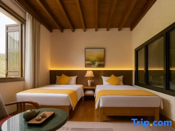 Standard Twin room with mountain view