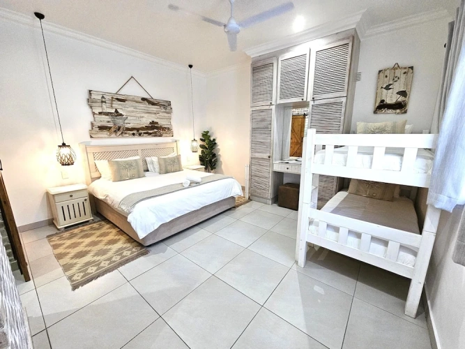 1 Bedroom Deluxe Twin Family Apartment with pool view