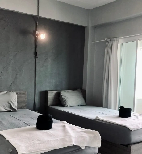 Standard Twin room with sea view