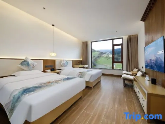 Standard Twin room with view