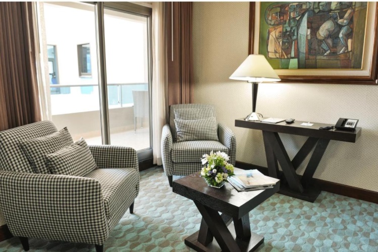 Double Junior Suite with balcony and with view