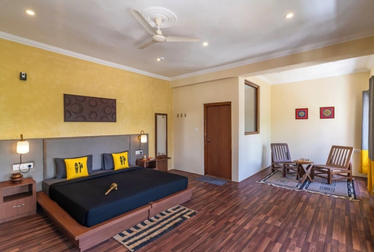 Superior Double room with balcony and with mountain view