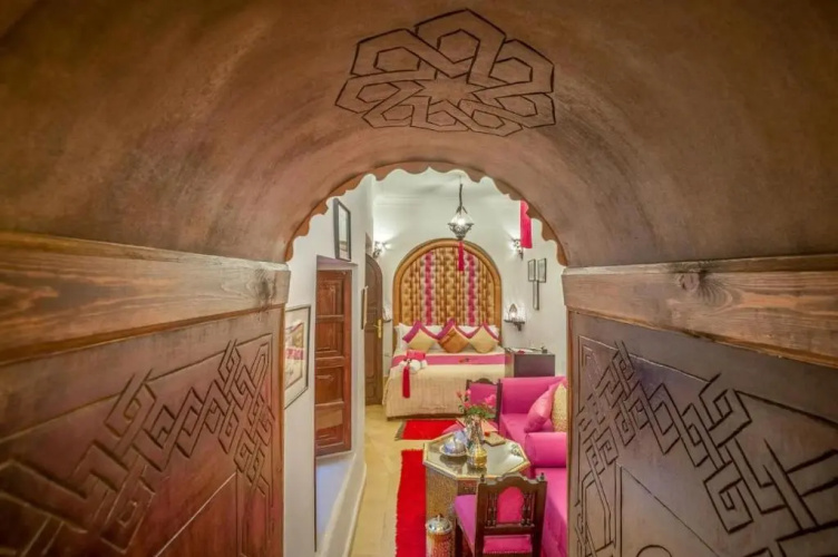 Room in BB - Riad Anabel - Rose Suite