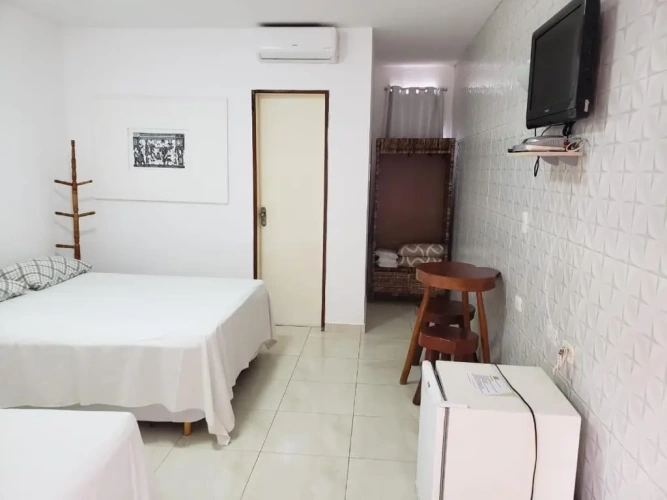 Standard Quadruple room with balcony and with view