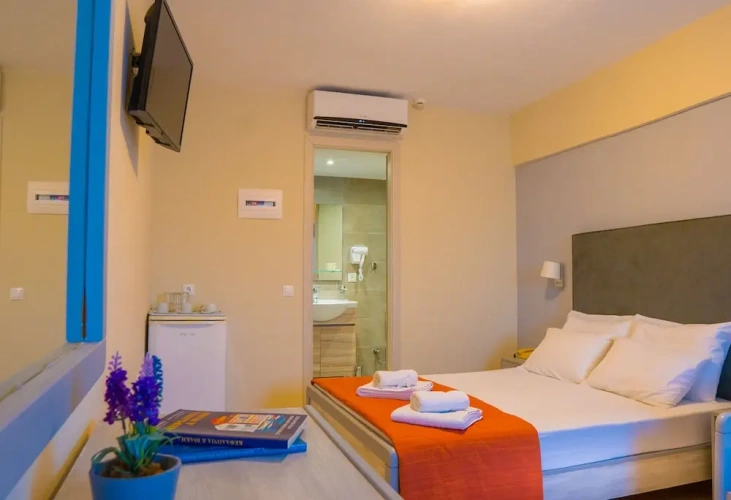 Standard Double room with balcony and with pool view