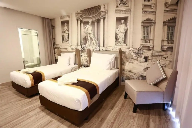 Deluxe Twin room with balcony