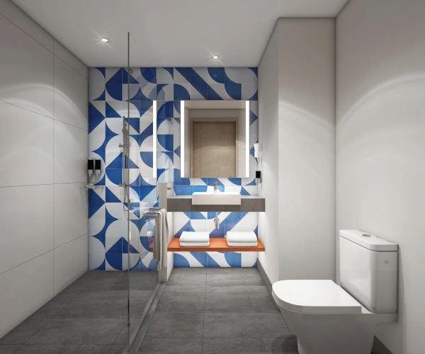 Standard Double room with city view