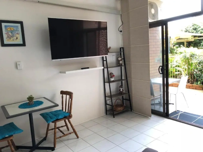 Studio with balcony and with view