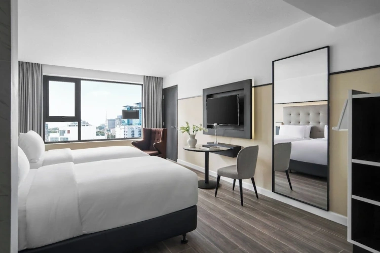 Deluxe Twin room with city view