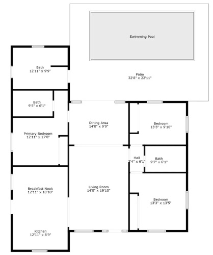 3 Bedrooms Cottage
