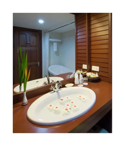 Deluxe Double room with balcony and with garden view