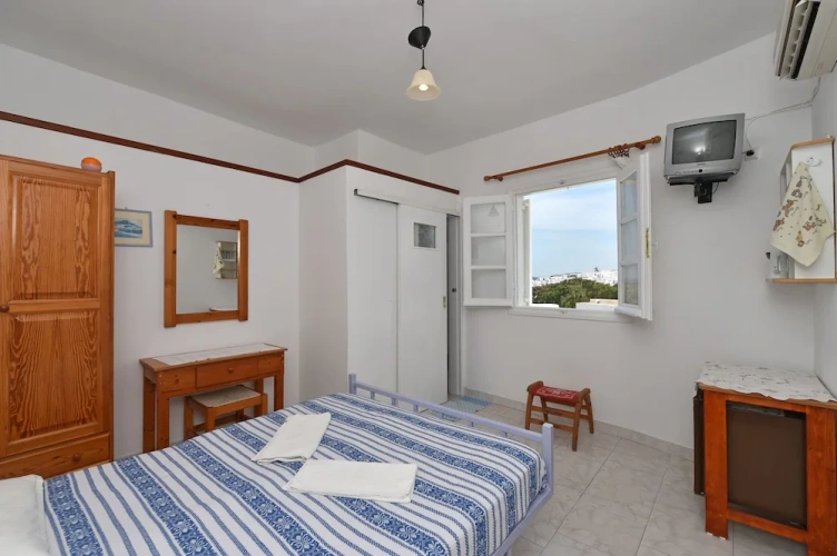 Economy Double room with balcony and with sea view