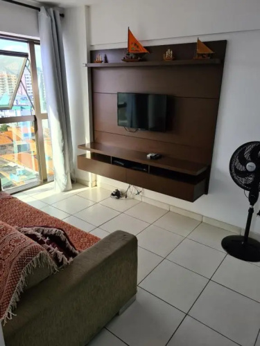 Grande Apartamento 2/4 beira-mar