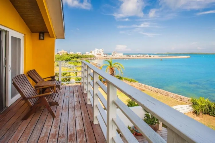 Deluxe Double room with balcony and with sea view