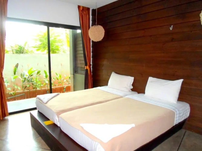 Standard Double room with balcony and with garden view