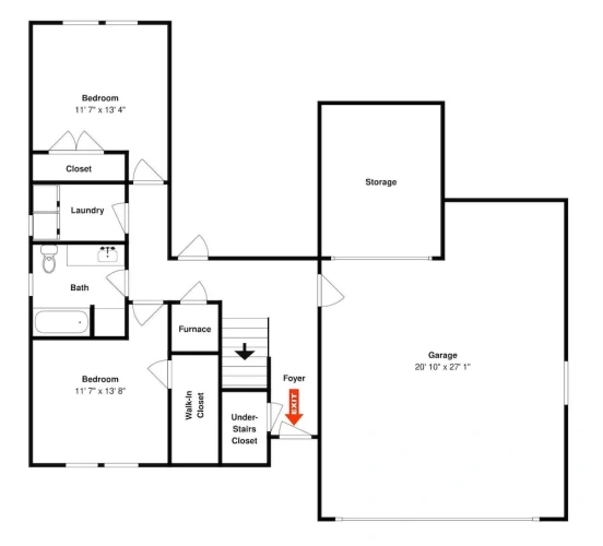 5 Bedrooms Cottage with balcony