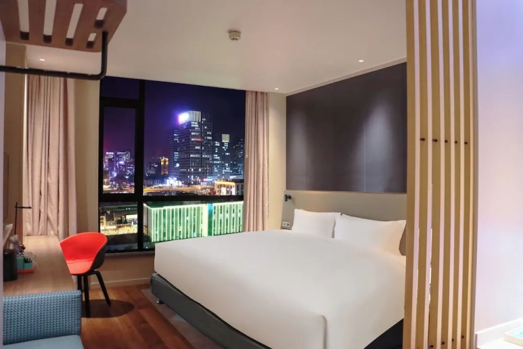 Standard Double room with city view