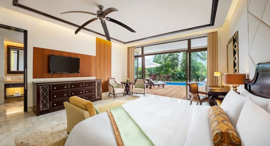 Double room with balcony and Lagoon view