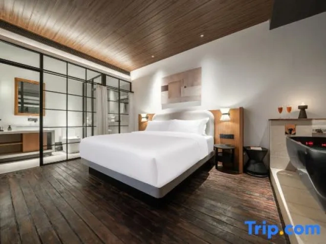 Suite with balcony and with river view